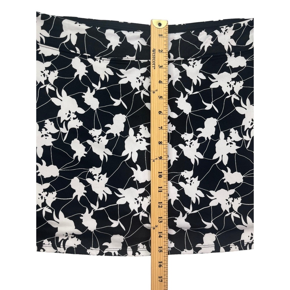 Tranquility‎ by Colorado Clothing Womens Large Floral Elastic Waist Skirt Skort - Picture 9 of 16
